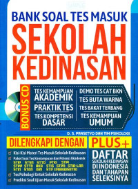 Bank soal tes masuk sekolah kedinasan