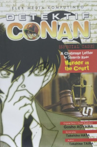 Detektif conan : a challenge letter to shinichi kudo murder in the court