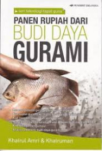 Panen rupiah dari budi daya gurami