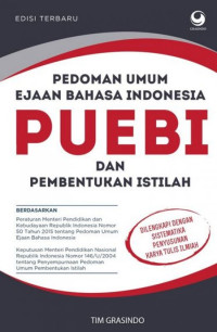 Pedoman umum ejaan Bahasa Indonesia & pembentukan istilah