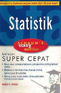 Statistik : Schaum's Easy Outline