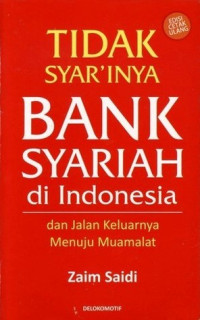 Tidak syariahnya bank syariah